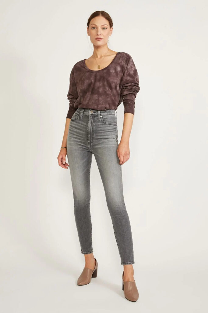 Etica Cindy Organic Cotton High Rise Skinny Jeans