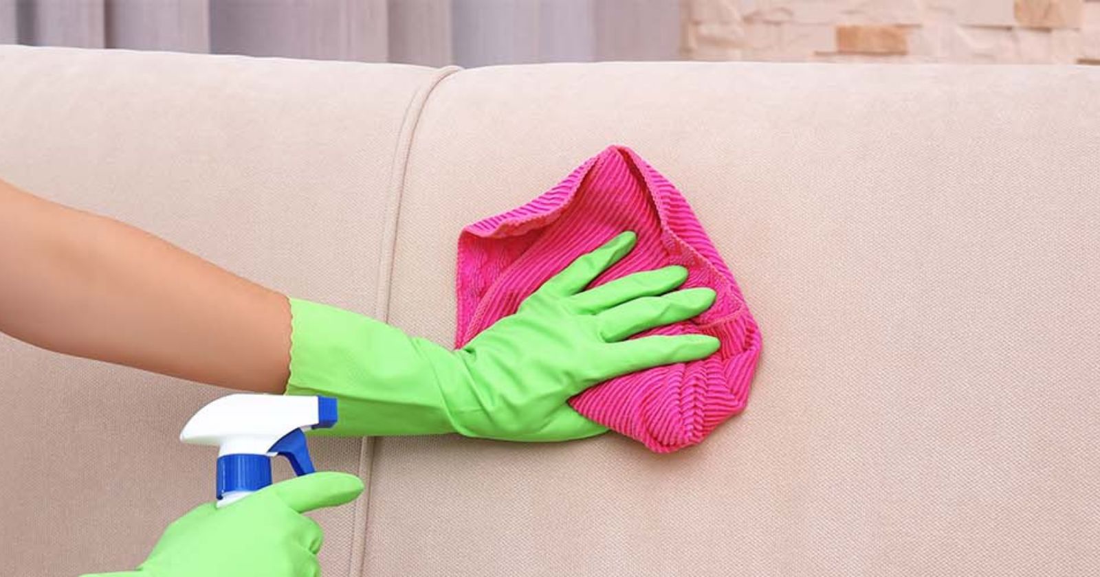 How to Clean Non Removable Couch Cushions