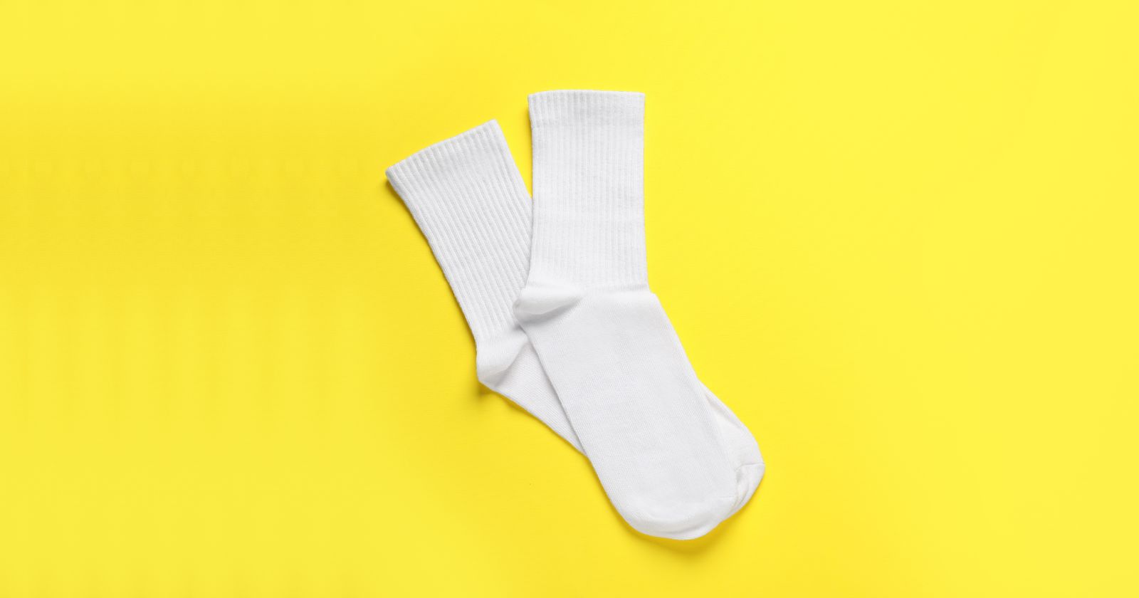 How to Clean White Socks Featured